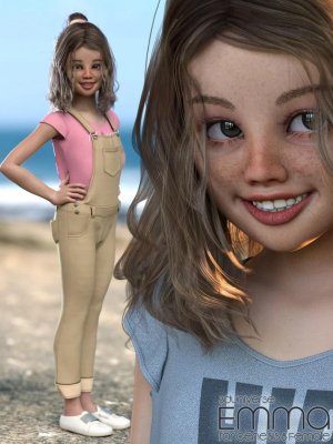Emma Character, Hair, Clothing and Accessories for Genesis 8 Female(s)-《创世纪》第8章女性的艾玛角色、发型、服装和配饰