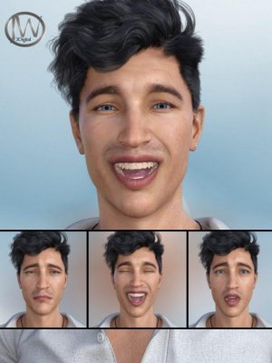 Emotional Guy – Expressions for Genesis 8 Male(s) and Owen 8-情绪化的家伙——《创世纪》第8章男性和第8章欧文的表情