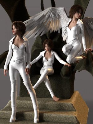 Fallen Angel Poses for Rynne 8-堕落天使为8摆造型
