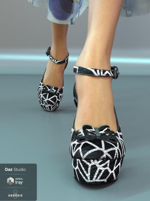 Jiwoo Platform Heels for Genesis 8 Female(s)-厚底高跟鞋，创世纪8女款