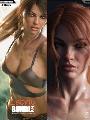 Leony Character, Clothing and Hair Bundle-利昂尼的性格、服装和发束
