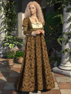 Lucrezia for the Renaissance Dress-卢克雷齐娅为文艺复兴时期的服装