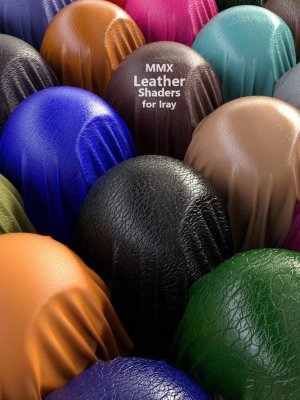 MMX Leather Shdaers for Iray-用于的皮革