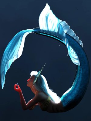 Mermaid Song Hierarchical Poses for Coral 8.1-美人鱼之歌珊瑚的层次构成81