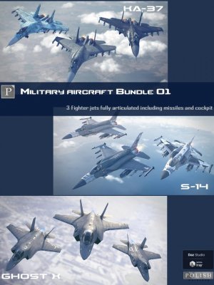 Military Aircraft Bundle 01-军用飞机套件01