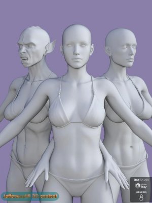 My Shapes for Genesis 8 Female-我的《创世纪8：女性》造型