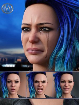 Mysterious – Expressions for Genesis 8 Female-神秘——《创世纪》第八章女性的表情