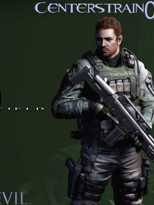 Resident Evil 6 Chris Redfield in Daz G8M-生化危机6克里斯·雷德菲尔德在8