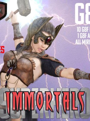SuperHero Immortals for G8F Volume 1-超级英雄不朽的8第1卷