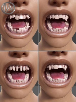 Teeth Master Control for Genesis 8 Female-8的牙齿主控