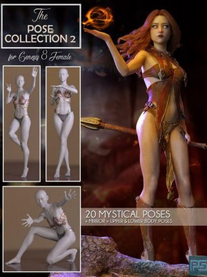 The Pose Collection 2 for Genesis 8 Female-创世纪8女的姿势集锦2