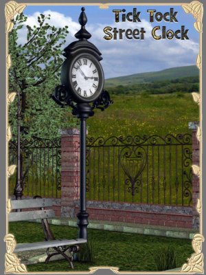Tick Tock Street Clock-滴答街钟