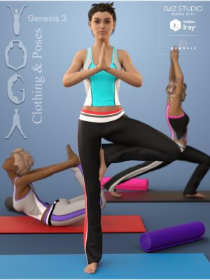 Yoga for Genesis 3 Female(s)瑜珈-Genesis 3女性的瑜伽瑜珈
