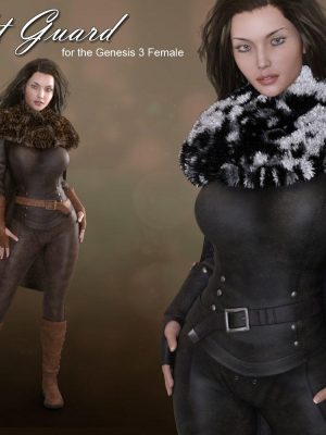 Night Guard for Genesis 3 Females-Gigher Guard for Genesis 3女性