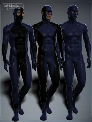 Super Hero Suit for Genesis 2 Male(s) and Michael 6-超级英雄适用于创世纪2男性和迈克尔6