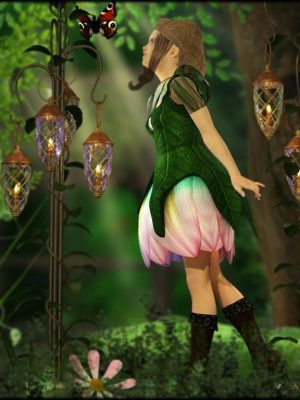 Fairy Princess for Genesis 2 Female(s)-Genesis 2女性的童话公主