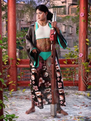 dForce Horizon Outfit for Genesis 8.1 Females-为81女性设计的套装