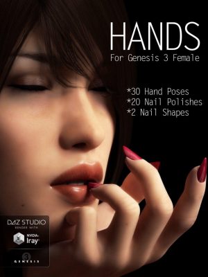 Hands for Genesis 3 Female(s)-手为创世纪3女性
