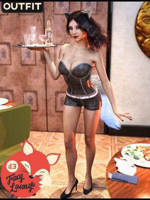i13 Foxy Outfit for the Genesis 3 Female(s)-I13 Genesis 3女性的Foxy衣服
