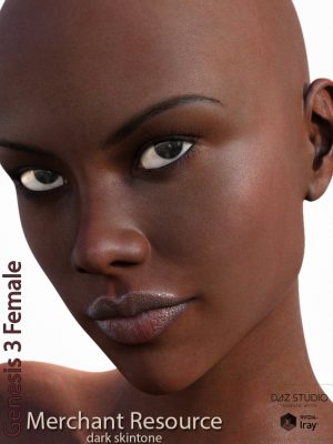 Genesis 3 Female Merchant Resource – Dark Skin-创世纪3女商人资源 – 黑色皮肤