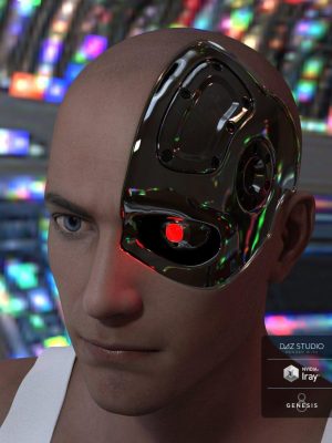 Cybernetic Head for Genesis 8 Male(s)-Genesis 8雄性的网络毒性头部