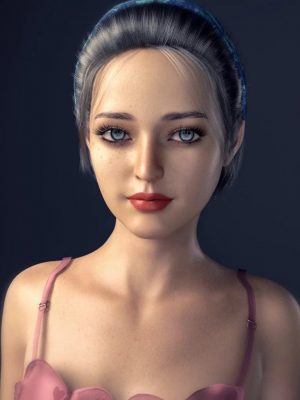 XiaoFang Character and Hair For Genesis 8 Females 东方亚洲-晓芳性质和头发创世纪8女性东方亚洲