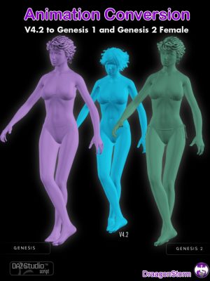 Animation Conversion V4.2 to Genesis and Genesis 2 Female动画转换器-动画转换V4.2到创世纪和创世纪2雌动脉仪器