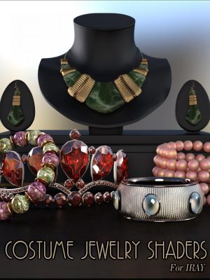 Costume Jewelry Shaders for Iray-用于iRay的服装珠宝着色器