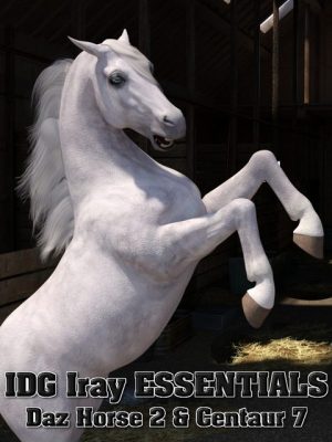IDG Iray Essentials – Daz Horse 2 and Centaur 7-IDG iRay Essentials  –  Daz Horse 2和Centaur 7