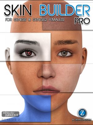 Skin Builder Pro for Genesis and Genesis 2 Female(s)-皮肤生成器Pro用于创世纪和创世纪2女性（S）