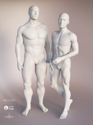 Genesis 8 Male Body Morphs-创世纪8男性体变形