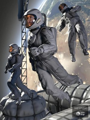 Orbital Suit for Genesis 8 Females-创世纪8号女性的轨道服