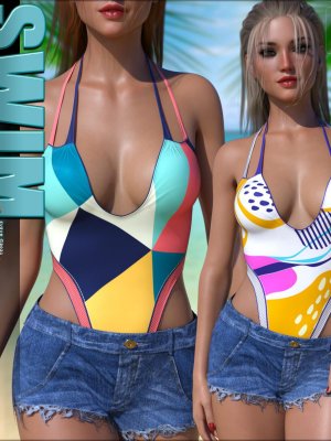 SWIM Couture Textures for Focus Swimwear-游泳时装纹理的焦点泳装