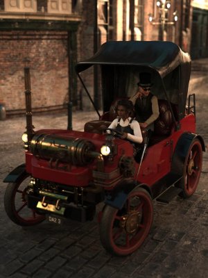 Steampunk Carriage-蒸汽朋克马车