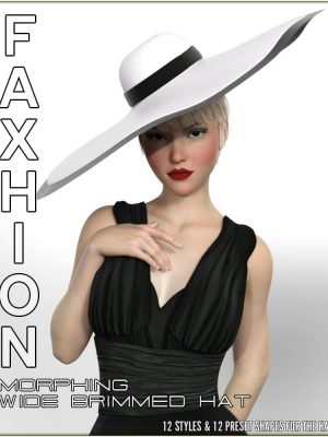 Faxhion – Morphing Wide Brimmed Hat-时尚 – 变形宽边缘帽