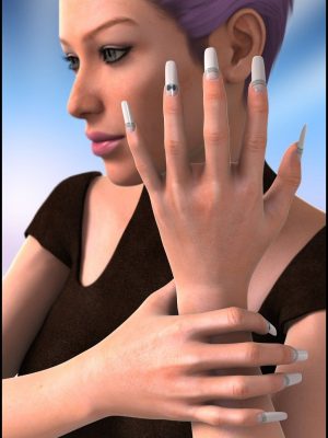 Wicked Fingernails for Genesis 2 Female邪恶的指甲-创世纪2的邪恶指甲2雌性邪恶的