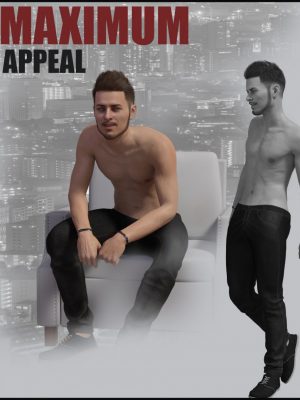 i3D Max Appeal For Genesis 8 Male-I3D Max Appeal for Genesis 8男性