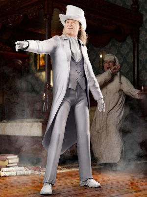 dForce Victorian Gentleman Outfit for Genesis 8 and 8.1 Males-《创世纪8》和《创世纪81》男性的维多利亚绅士装备