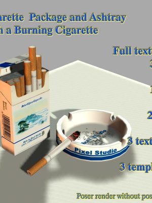 Cigarette Package Model-卷烟套餐模型