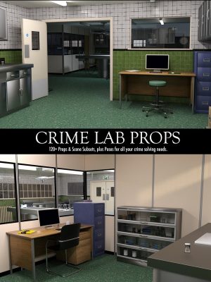 Crime Lab Props-犯罪实验室道具