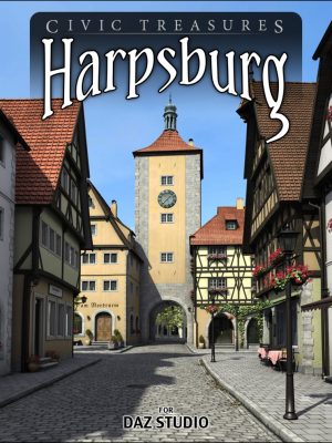 Harpsburg for Daz Studio-哈斯堡为达达达达工作室