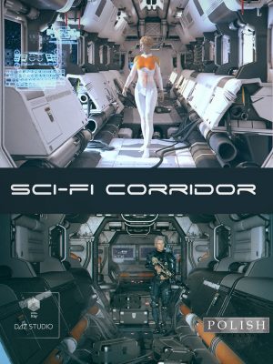 Sci-fi Corridor Modular Kit科幻走廊模块化套件-SCI-FI走廊模块化套件科幻走廊模块化套件