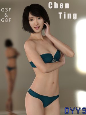 Chen Ting For G3F And G8F 3D model东方亚洲女性角色-陈婷为G3F和G8F 3D型号东方亚麻女性女性