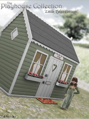 The Playhouse Collection: Little Tykes Cottage-Playhouse Collection：Little Tikes Cottage