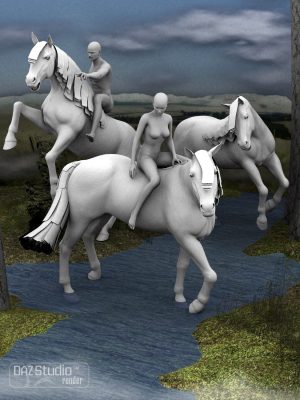 Genesis and Horse Poses-创世纪和马姿势