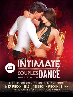 i13 Intimate Dance for the Genesis 3 Female(s) and Genesis 3 Male(s)-i13互联舞蹈为创世纪3雌性和创世纪3男性