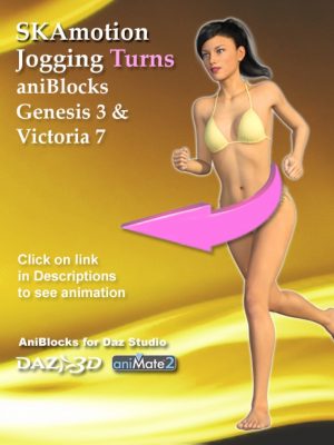 Genesis 3 Jogging Turns 慢跑动画-创世纪3慢跑转动慢跑动态