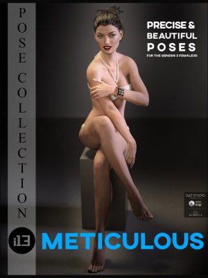 i13 Meticulous Pose Collection for the Genesis 3 Female(s)-i13 Genesis 3女性的细致姿势收集