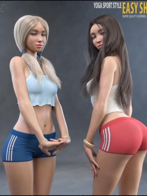 Easy Shorts 3 for Genesis 8 and 8.1-创世纪8和81的简易短片3