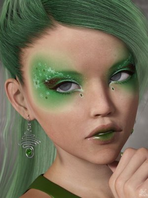 LC Frosty Flirtations LIE Makeup for Genesis 3 Female-冷若冰霜的调情谎言为创世纪3女性化妆